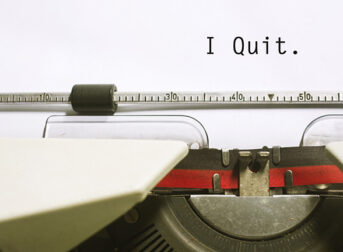 The day I quit my job.